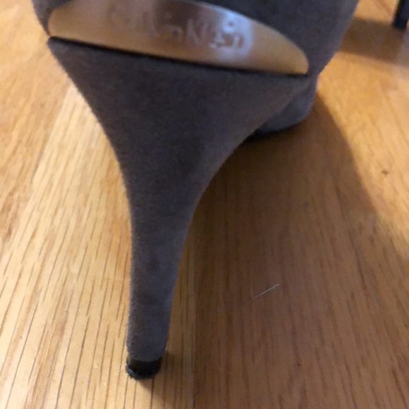 Grey suede CK Booties - Picture 4 of 11
